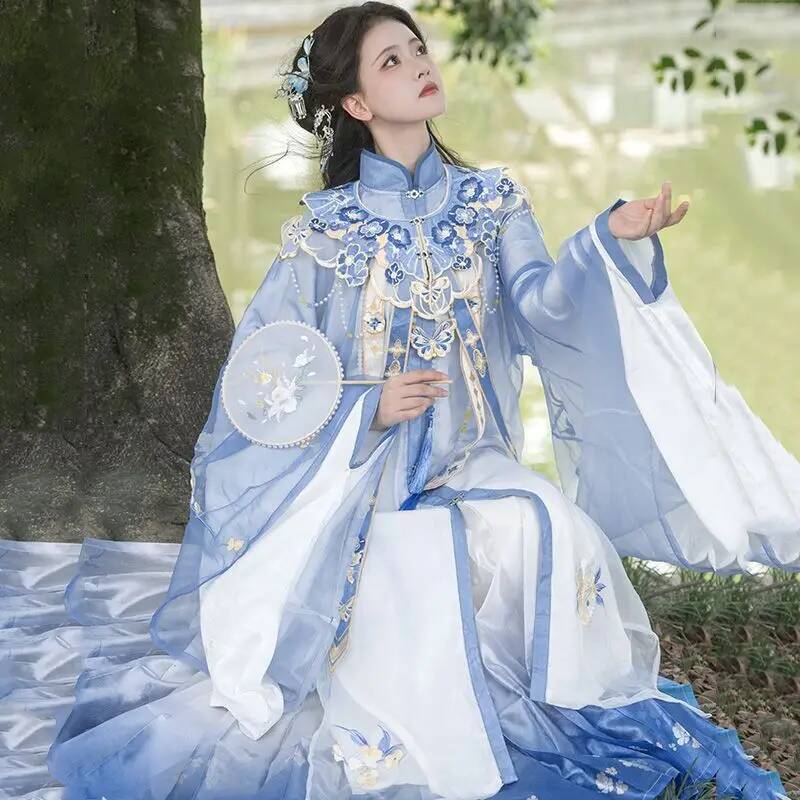Bimonthly[Lan Jin Luo]New Hanf - Embroidery Shirt incelemesi ve fiyatı