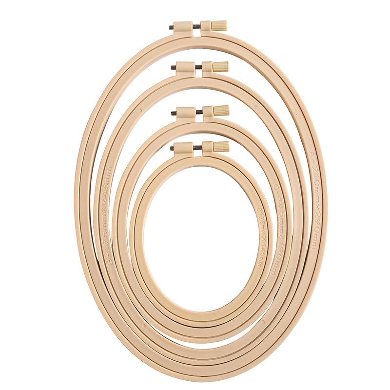 Imitation Bamboo Plastic Oval  - Stitch Marker Ring incelemesi ve fiyatı