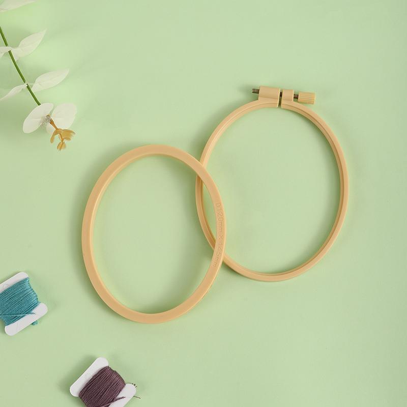 Imitation Bamboo Plastic Oval  - Stitch Marker Ring incelemesi ve fiyatı