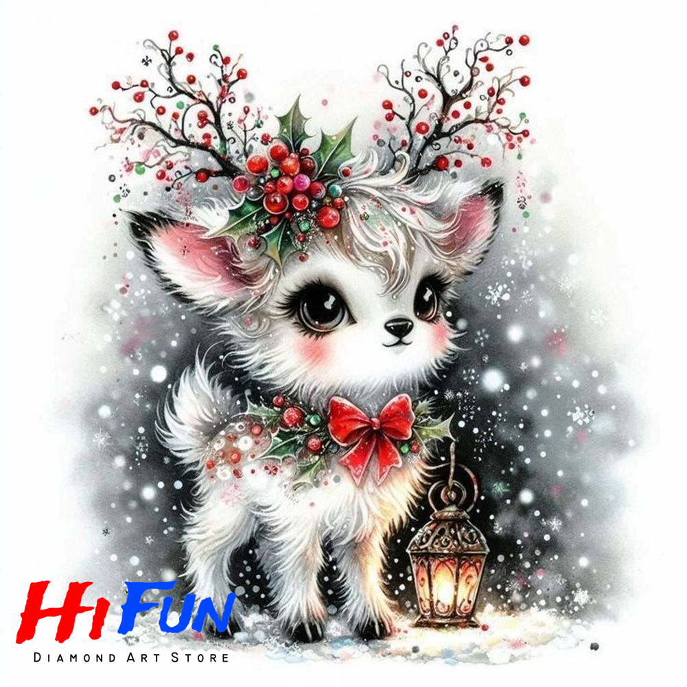 Full Drill Diamond Embroidery  - Embroidery Xmas Decorations incelemesi ve fiyatı