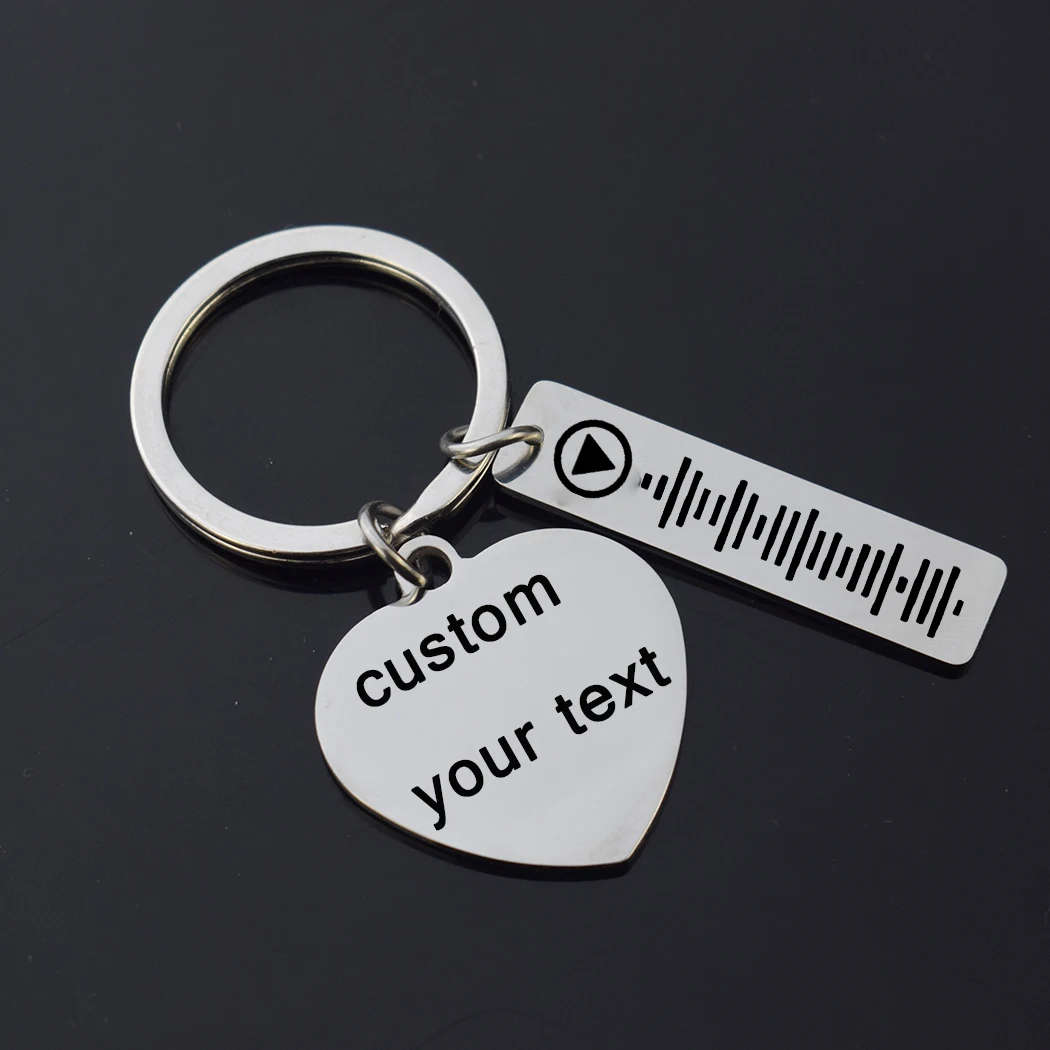 Custom Music Code Keychain Per - Embroidery Alphabet incelemesi ve fiyatı