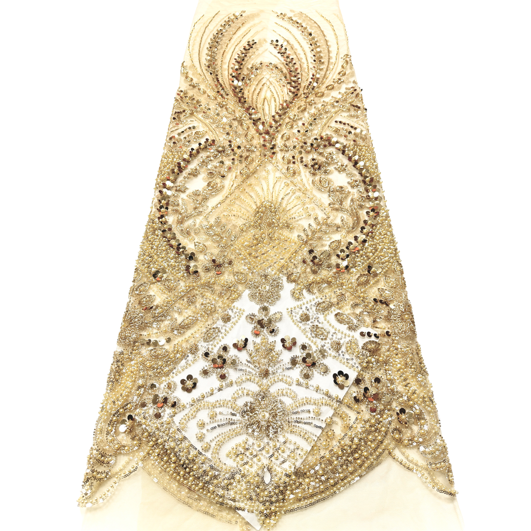 Yellow Bridal Lace Fabric 5 ya - Embroidery Yellow Dress incelemesi ve fiyatı