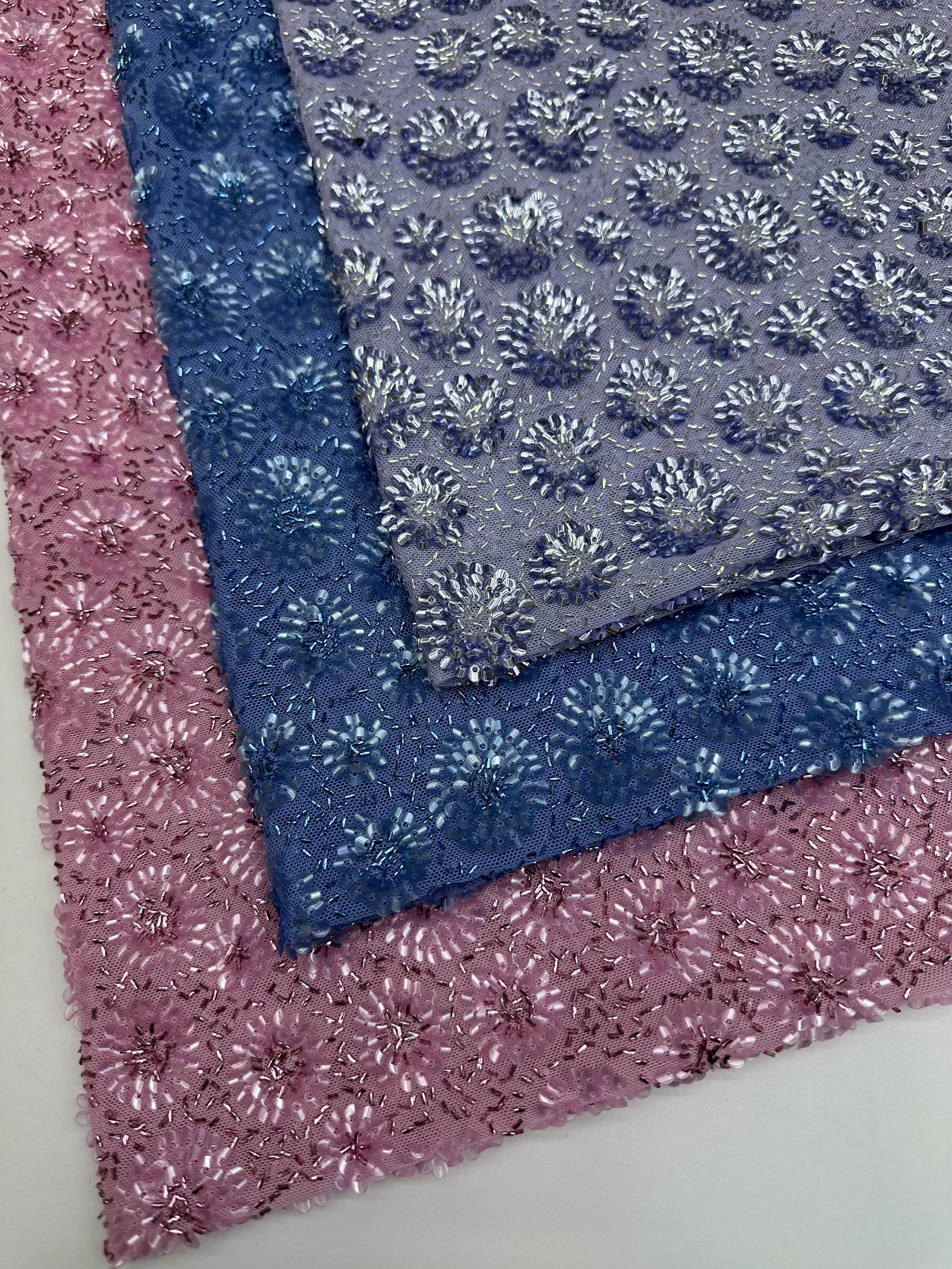 1yard mesh tissu Little Daisie - Embroidery Daisy incelemesi ve fiyatı