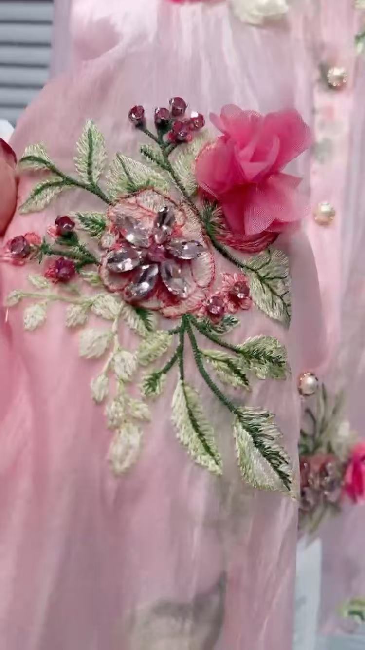 Luxury Style Flowers Embroider - Embroidery Daisy incelemesi ve fiyatı