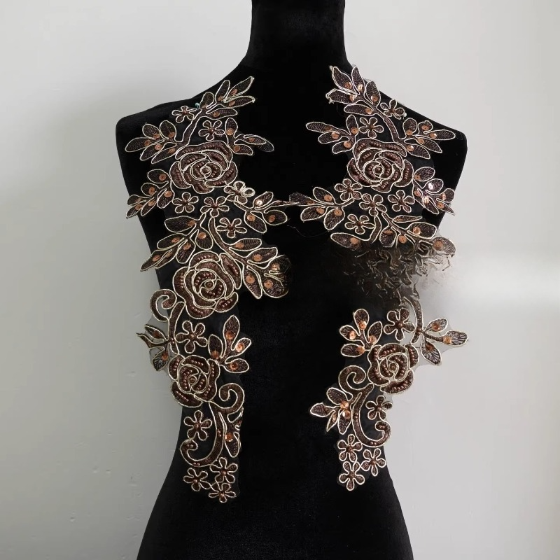 2 Pieces, New Four-color Nail  - Embroidery Roses incelemesi ve fiyatı