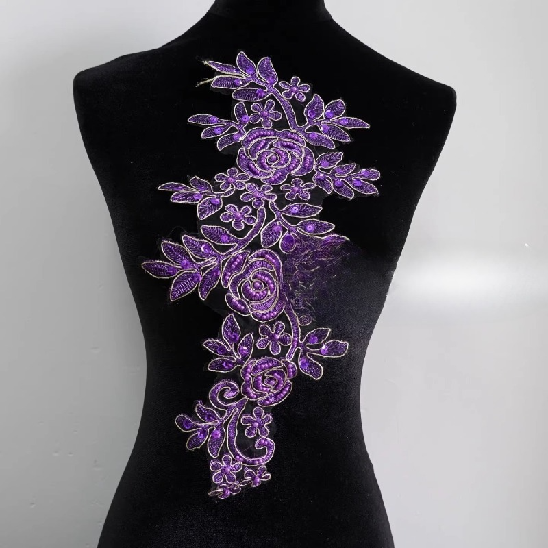 2 Pieces, New Four-color Nail  - Embroidery Roses incelemesi ve fiyatı