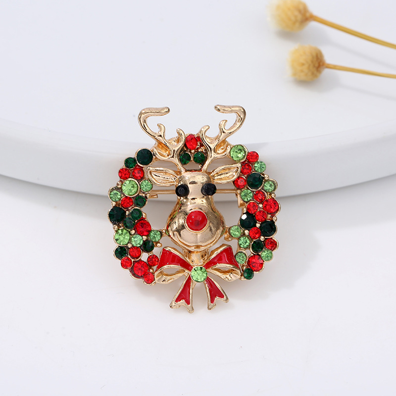 Christmas series jewelry brooc - Embroidery Alphabet incelemesi ve fiyatı