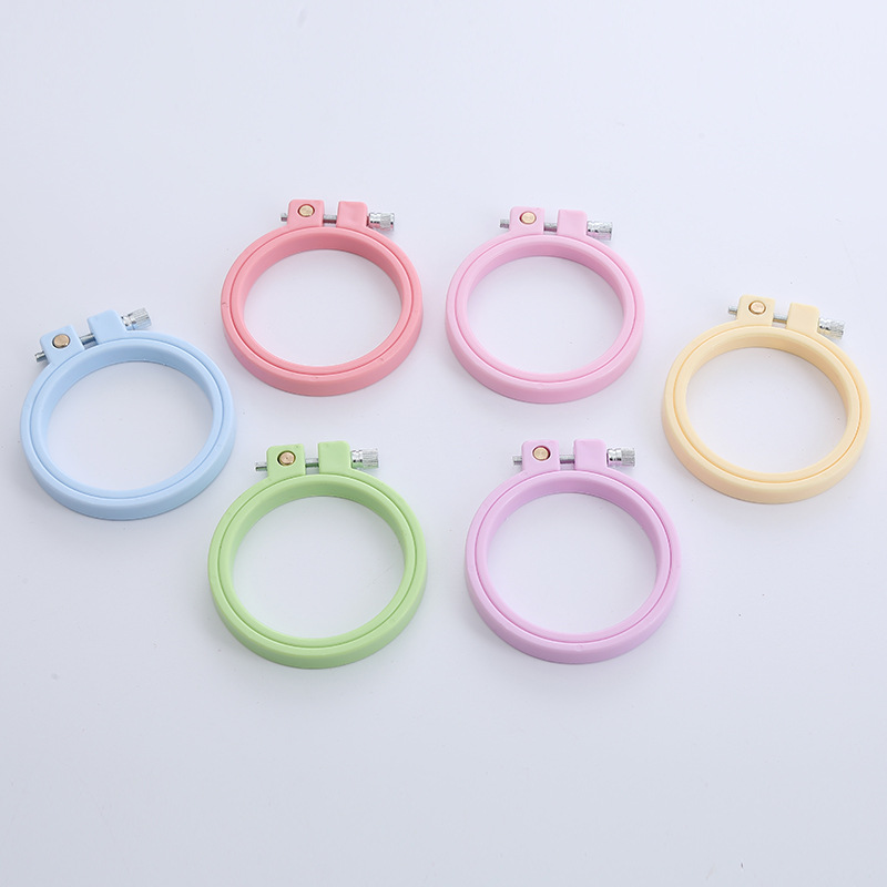 DIY ABS Plastic Embroidery Hoo - Stitch Marker Ring incelemesi ve fiyatı