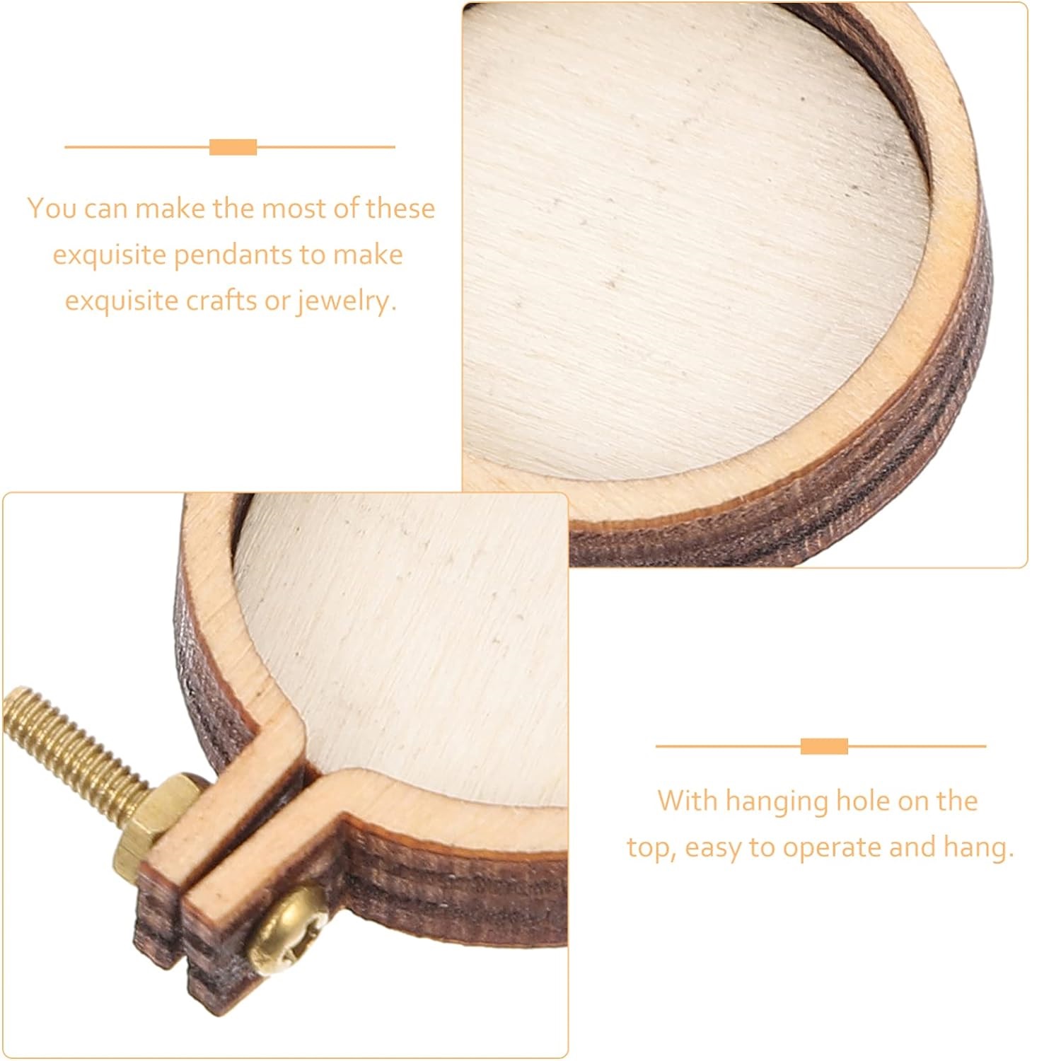 10PCS Mini Embroidery Hoop Woo - Stitch Marker Ring incelemesi ve fiyatı