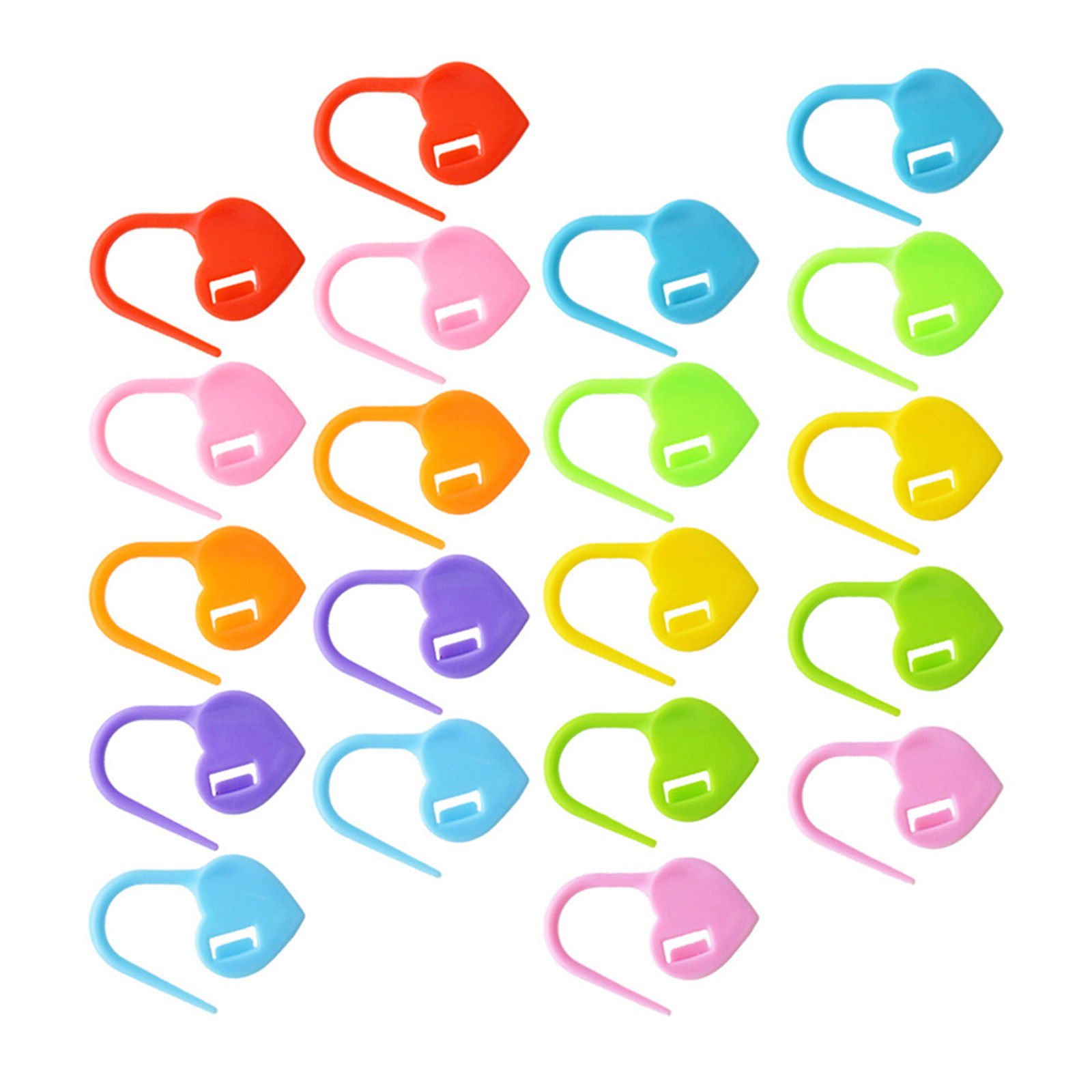 1 Box Colored Crochet Markers  - Stitch Marker Ring incelemesi ve fiyatı