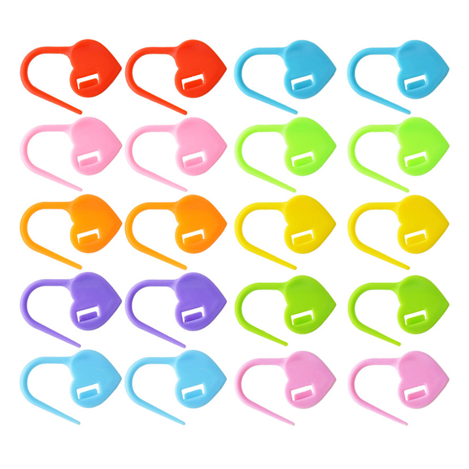 1 Box Colored Crochet Markers  - Stitch Marker Ring incelemesi ve fiyatı