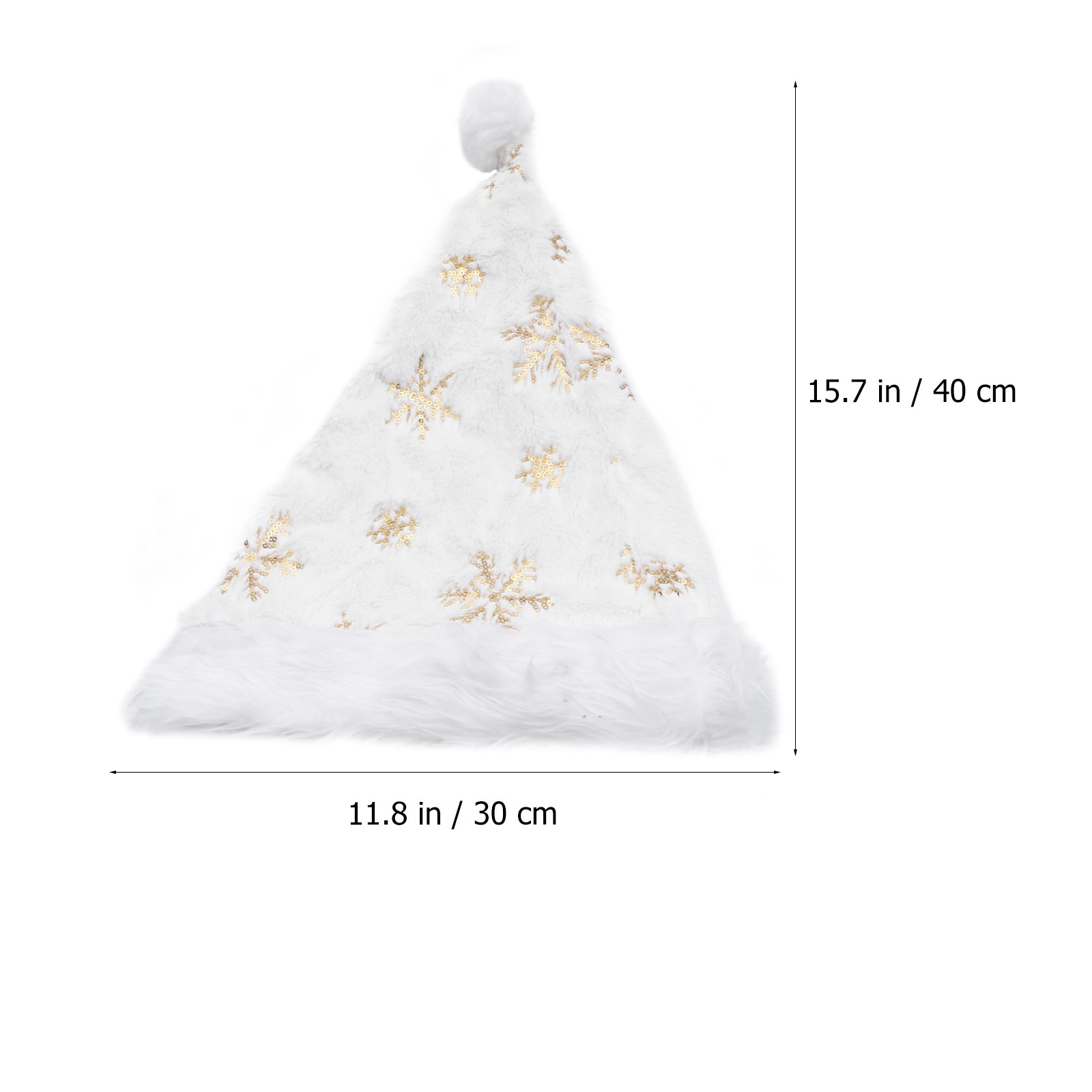 2Pcs Christmas Hat Embroidery  - Embroidery Xmas Decorations incelemesi ve fiyatı