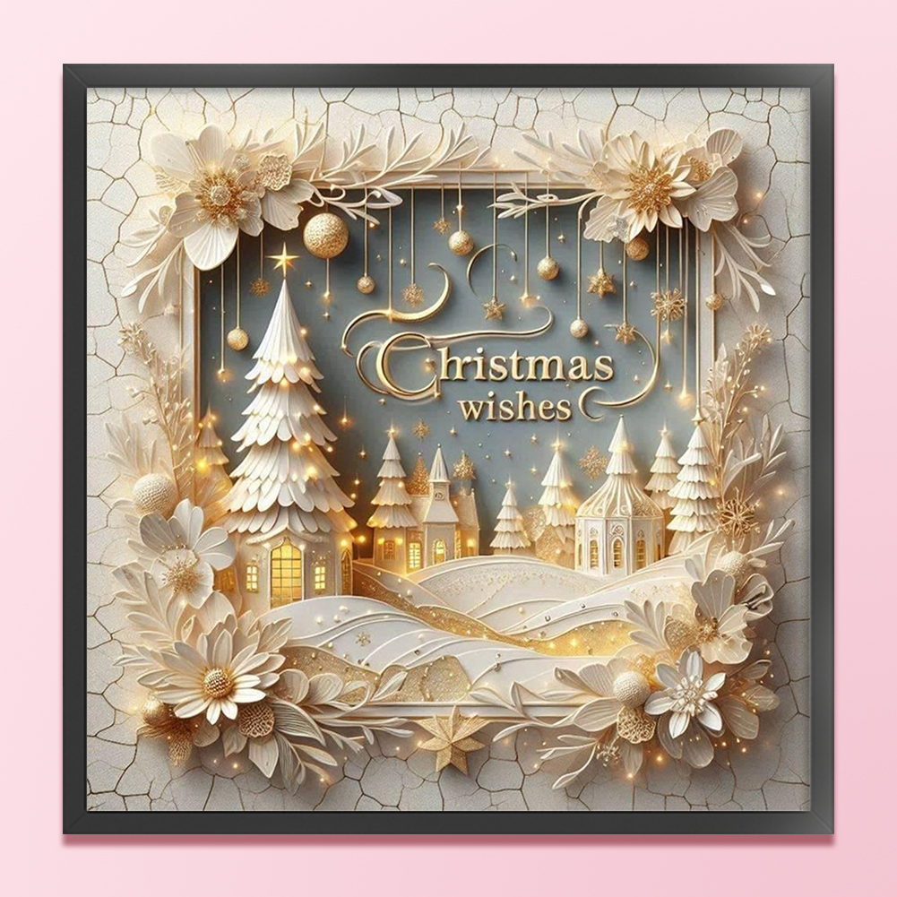 Xmas Printed Cross Stitch Kit  - Embroidery Xmas Decorations incelemesi ve fiyatı