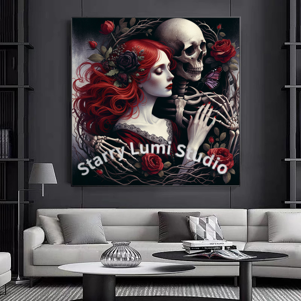 5D Diamond Painting Gothic Lad - Embroidery Roses incelemesi ve fiyatı