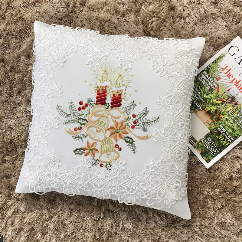 Christmas Embroidery Cushion C - Embroidery Xmas Decorations incelemesi ve fiyatı