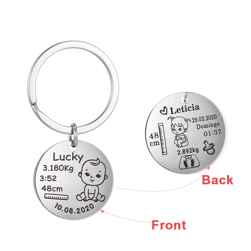 Personalized Custom Baby Keych - Embroidery Alphabet incelemesi ve fiyatı