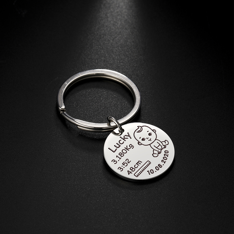 Personalized Custom Baby Keych - Embroidery Alphabet incelemesi ve fiyatı
