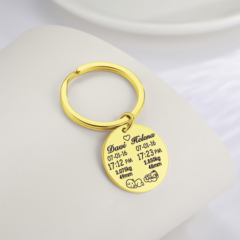 Personalized Custom Baby Keych - Embroidery Alphabet incelemesi ve fiyatı