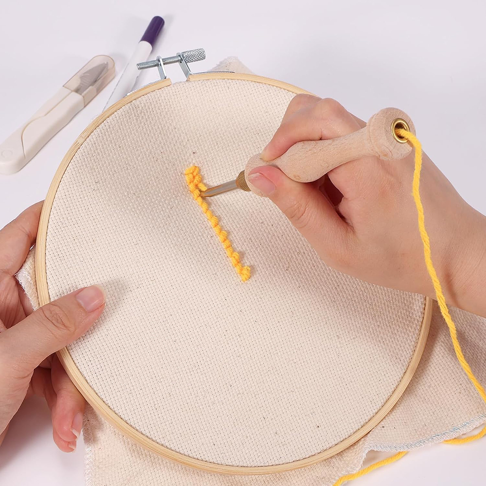 Punch Needle Starter Kit with  - Stitch Marker Ring incelemesi ve fiyatı