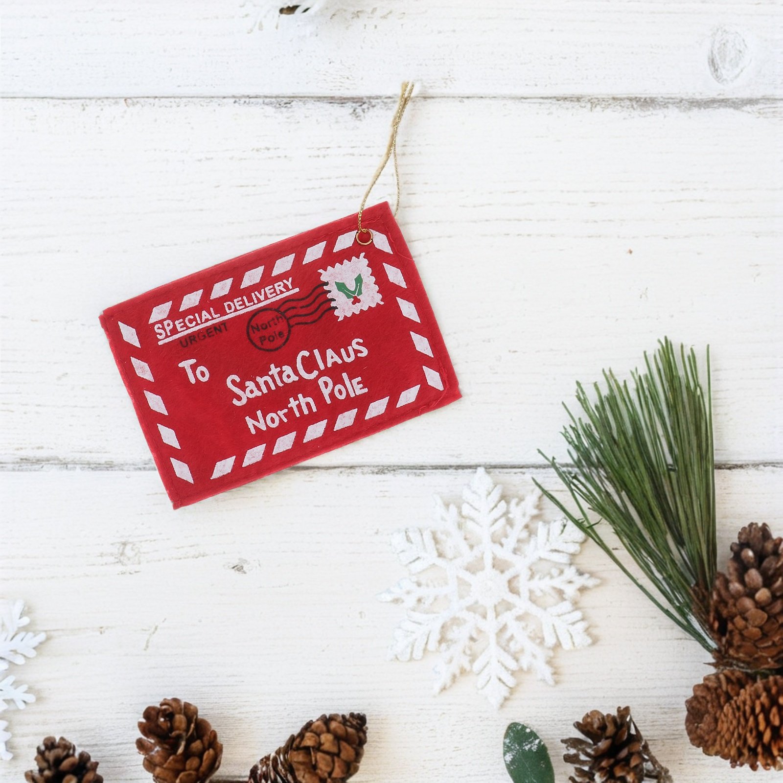 10Pcs Christmas Santa Envelope - Embroidery Xmas Decorations incelemesi ve fiyatı