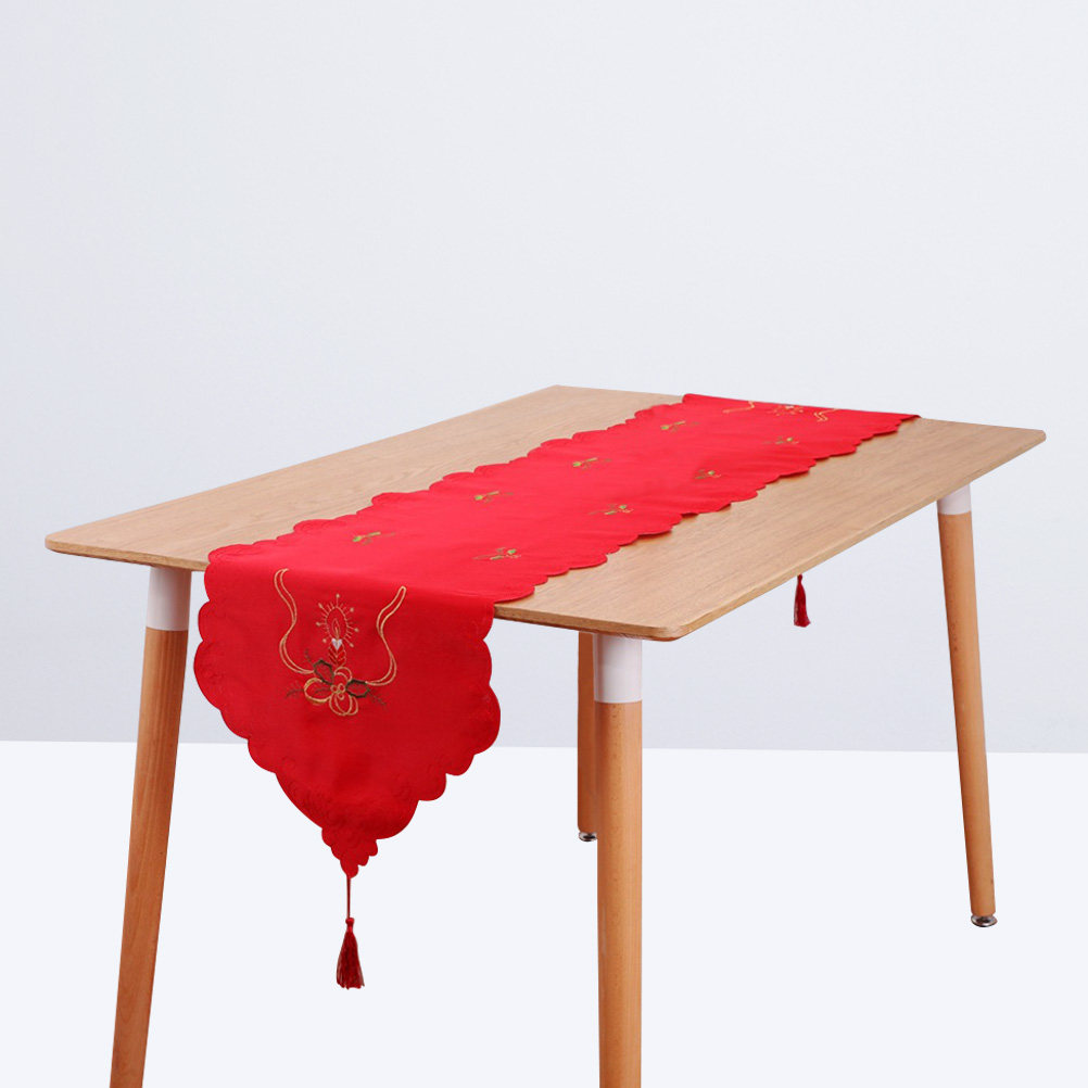 Christmas Embroidery Table Run - Embroidery Xmas Decorations incelemesi ve fiyatı
