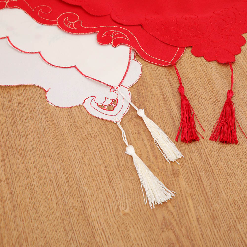 Christmas Embroidery Table Run - Embroidery Xmas Decorations incelemesi ve fiyatı