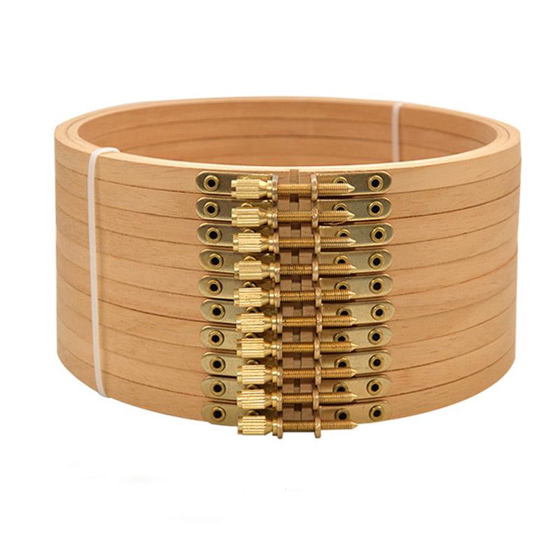 1pcs High Quality Beech Wood E - Stitch Marker Ring incelemesi ve fiyatı