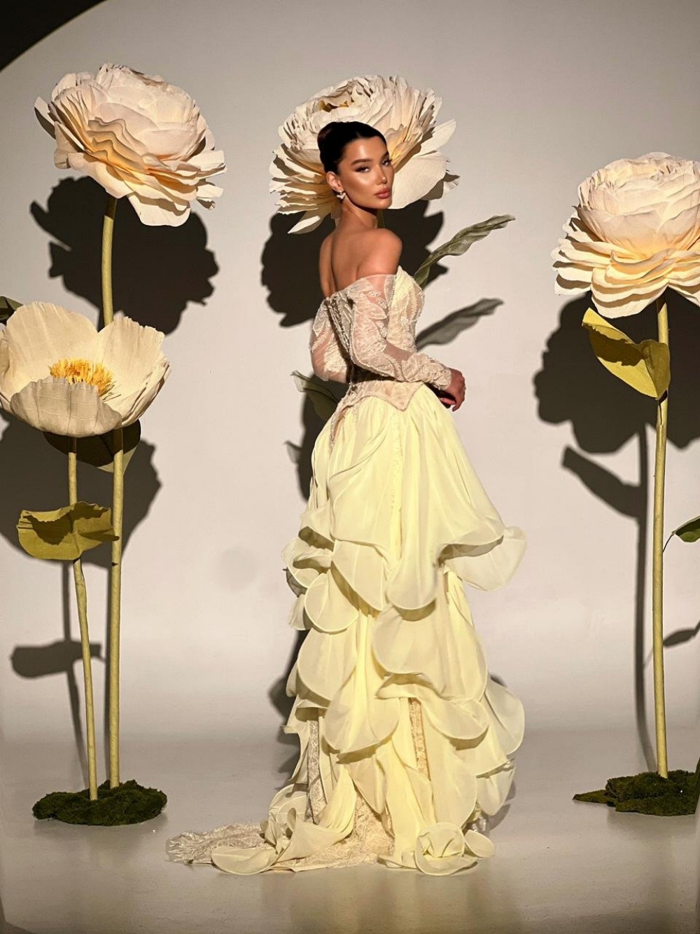 Exquisite Butter Yellow Prom D - Embroidery Yellow Dress incelemesi ve fiyatı