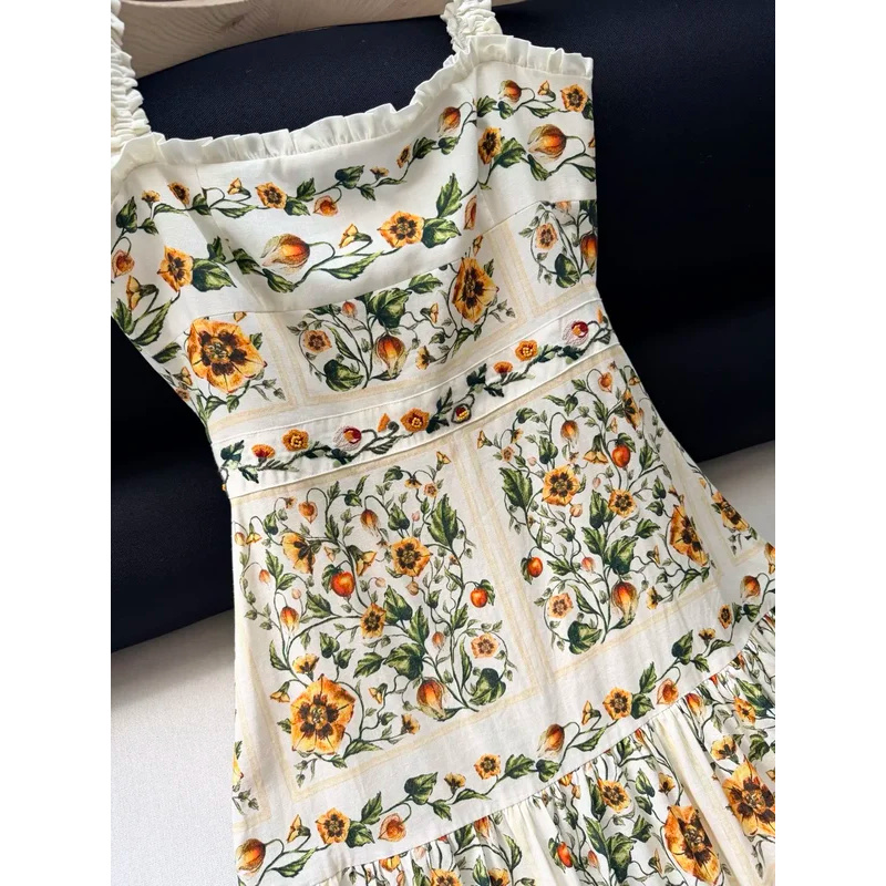 2026 Women Yellow Floral Embro - Embroidery Yellow Dress incelemesi ve fiyatı