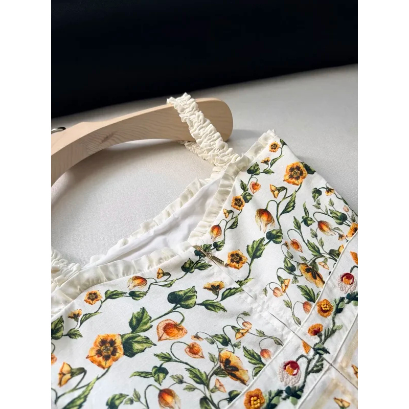 2026 Women Yellow Floral Embro - Embroidery Yellow Dress incelemesi ve fiyatı