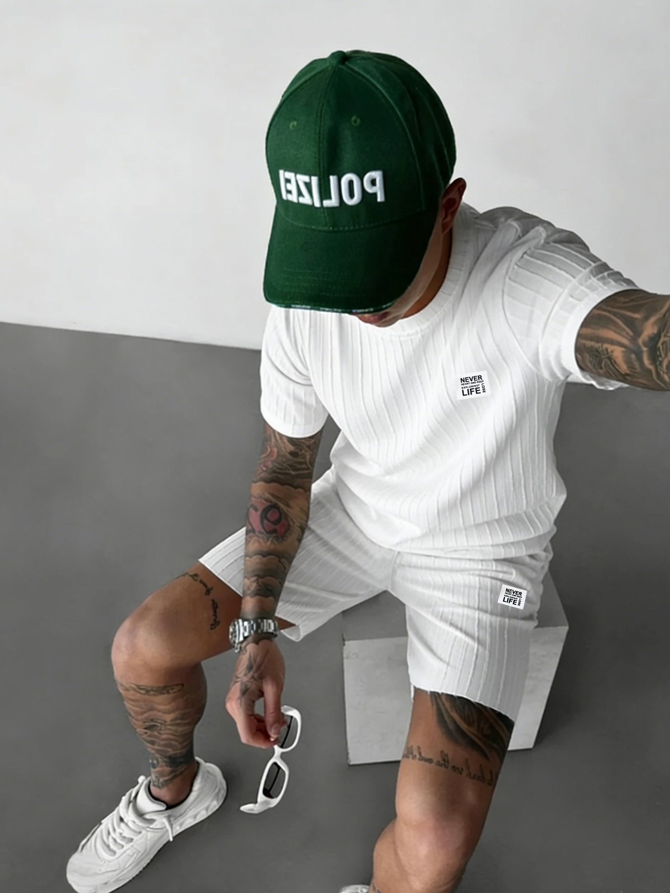Men's Textured “Never Lose You - Embroidery Shirt incelemesi ve fiyatı