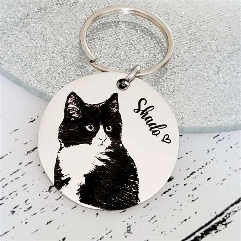 Animal Paw Print Keychain Cust - Embroidery Alphabet incelemesi ve fiyatı
