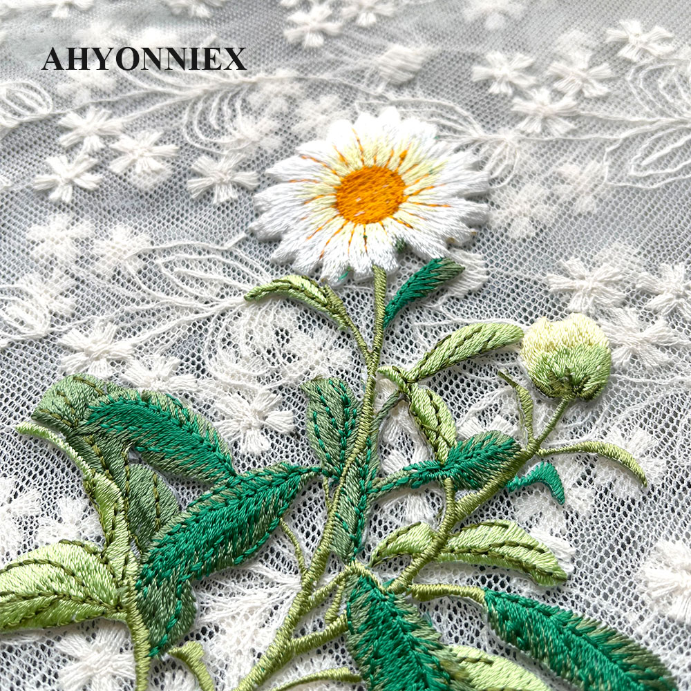 1 Piece Iron on Embroidery Pat - Embroidery Daisy incelemesi ve fiyatı