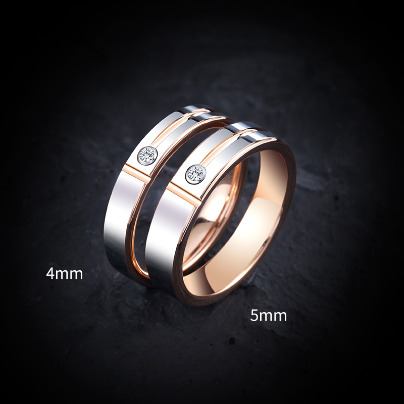 Wedding Rings for Men Women Ro - Embroidery Alphabet incelemesi ve fiyatı