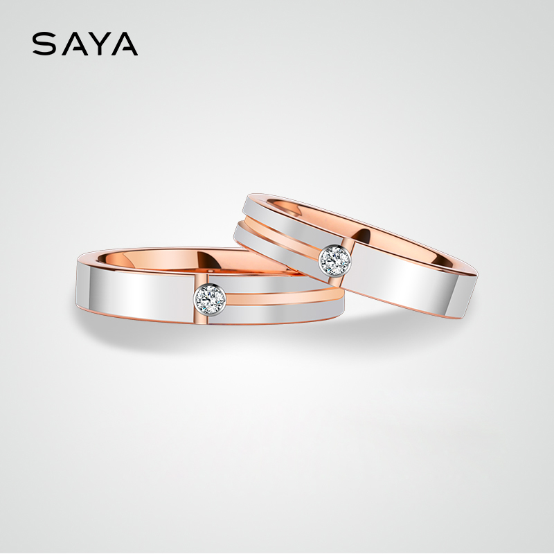 Wedding Rings for Men Women Ro - Embroidery Alphabet incelemesi ve fiyatı