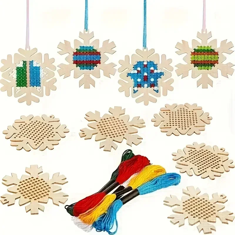 12Set Cross Stitch Hanging Pen - Embroidery Xmas Decorations incelemesi ve fiyatı