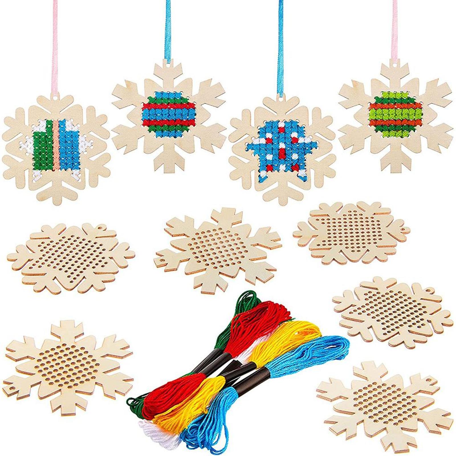 Cross Stitch Hanging Pendant G - Embroidery Xmas Decorations incelemesi ve fiyatı